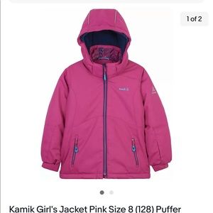 Kamik Girls ski jacket, size 8